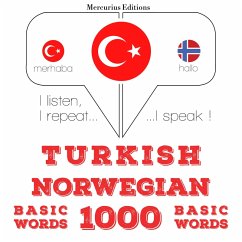 Cover Türkçe - Norveççe: 1000 temel kelime (MP3-Download)
