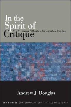 In the Spirit of Critique (eBook, ePUB) - Douglas, Andrew J.