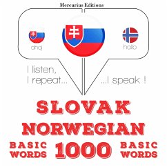 Cover Slovenský - Norwegian: 1000 základných slov (MP3-Download)