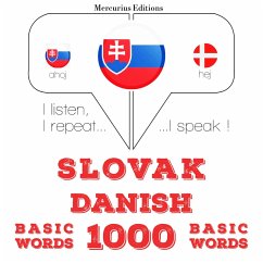 Cover Slovenský - dánske: 1000 základných slov (MP3-Download)