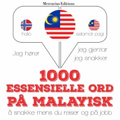 Cover 1000 essensielle ord på malayisk (MP3-Download)