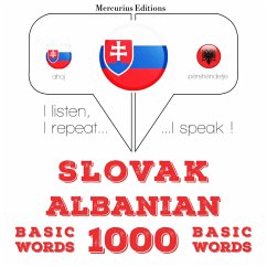 Cover Slovenský - Albánske: 1000 základných slov (MP3-Download)