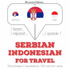 Cover Travel words and phrases in Indonesian (MP3-Download)
