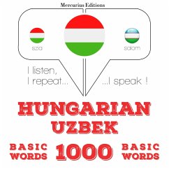 Cover Magyar - üzbég: 1000 alapszó (MP3-Download)