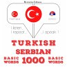 Türkçe - Sırpça: 1000 temel kelime... - Bild 1