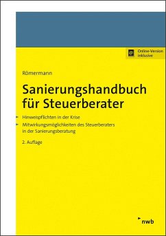 Sanierungshandbuch für Steuerberater - Gehlen, Martin;Günther, Tim;Hahn, Holger;Römermann, Volker