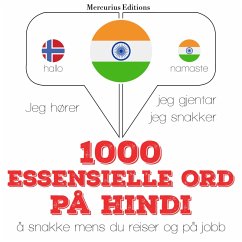 Cover 1000 essensielle ord på hindi (MP3-Download)