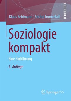 Soziologie kompakt - Feldmann, Klaus;Immerfall, Stefan