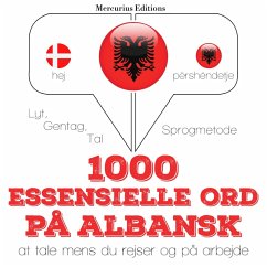 Cover 1000 essentielle ord på albansk (MP3-Download)