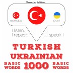 Türkçe - Ukraynaca: 1000 temel kelime (MP3-Download)