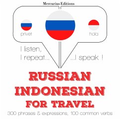 Cover Travel words and phrases in Indonesian (MP3-Download)