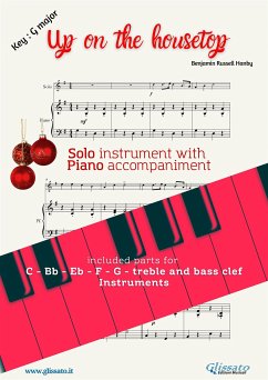 Up on the Housetop (in G) for all instruments with piano accompaniment (fixed-layout eBook, ePUB) - Russell Hanby, Benjamin