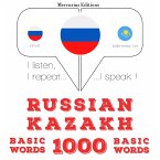 1000 essential words in Kazakh (MP3-Download)