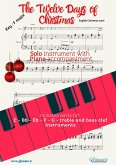 The twelve days of christmas (in F) for solo instrument w/ piano (eBook, ePUB)