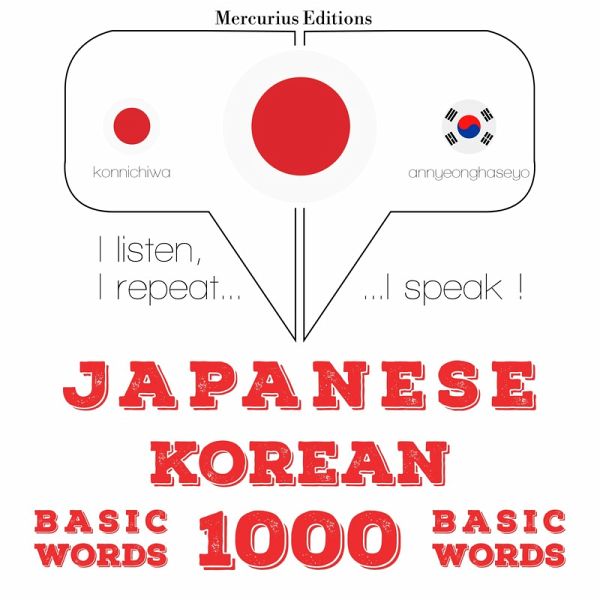 1000 essential words in Korean (MP3-Download)