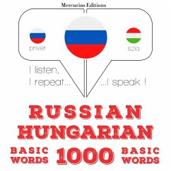 Cover 1000 essential words in Hungarian (MP3-Download)