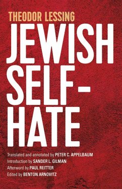 Jewish Self-Hate (eBook, ePUB) - Lessing, Theodor