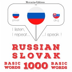 Cover 1000 essential words in Slovak (MP3-Download)