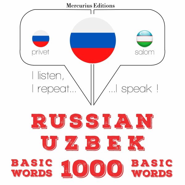 1000 essential words in Uzbek (MP3-Download)