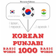 Cover 1000 essential words in Punjabi (MP3-Download)