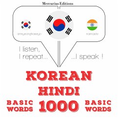 Cover 1000 essential words in Hindi (MP3-Download)