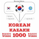 1000 essential words in Kazakh (MP3-Download)