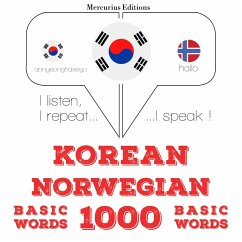 1000 essential words in Norwegian (MP3-Download) - Gardner, JM