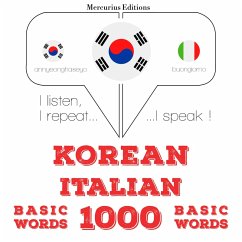 Cover 1000 essential words in Italian (MP3-Download)