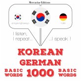 1000 essential words in German (MP3-Download)