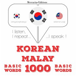 1000 essential words in Malay (MP3-Download) - Gardner, JM