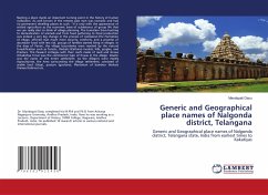 Generic and Geographical place names of Nalgonda district, Telangana