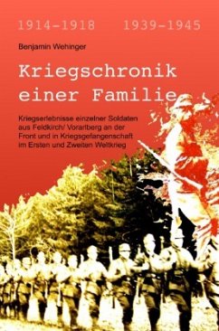 Kriegschronik einer Familie - Wehinger, Benjamin