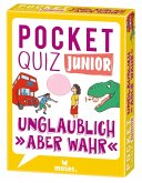 Pocket Quiz junior Unglaublich, "aber wahr" (Kinderspiel)