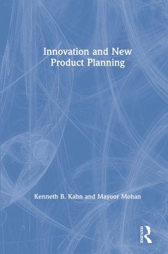 Cover Innovation and New Product Planning (eBook, ePUB)