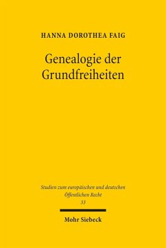 Genealogie der Grundfreiheiten (eBook, PDF) - Faig, Hanna Dorothea