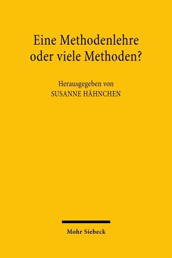 Eine Methodenlehre oder viele Methoden? (eBook, PDF)