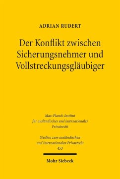 Der Konflikt zwischen Sicherungsnehmer und Vollstreckungsgläubiger (eBook, PDF) - Rudert, Adrian