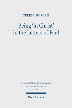 Being 'in Christ' in the Letters of Paul (eBook, PDF) - Morgan, Teresa