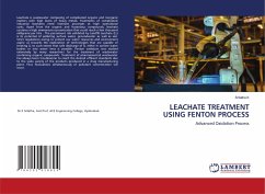 LEACHATE TREATMENT USING FENTON PROCESS