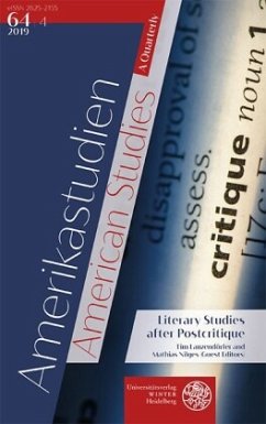 Amerikastudien / American Studies. A Quarterly. Vol. 64:4 (2019)