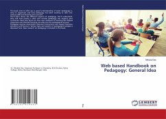 Cover Web based Handbook on Pedagogy: General Idea