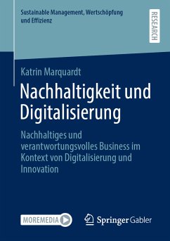 Nachhaltigkeit und Digitalisierung (eBook, PDF) - Marquardt, Katrin