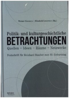 Cover Politik- und kulturgeschichtliche Betrachtungen