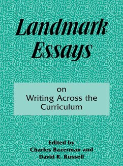 Cover Landmark Essays on Writing Across the Curriculum (eBook, PDF)