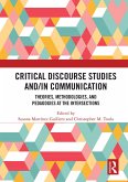 Critical Discourse Studies and/in Communication (eBook, ePUB)