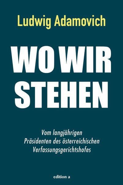 Wo wir stehen (eBook, ePUB) Wo wir stehen (eBook, ePUB)