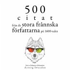 500 citat från de stora franska författarna på 1600-talet (MP3-Download)