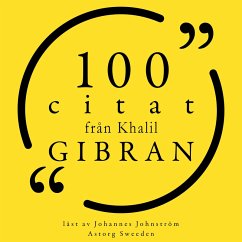 100 citat från Khalil Gibran (MP3-Download) - Gibran, Khalil