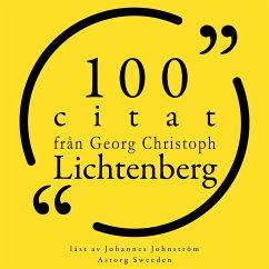 100 citat från Georg-Christoph Lichtenberg (MP3-Download) - Lichtenberg, Georg-Christoph