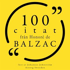 100 citat från Honoré de Balzac (MP3-Download) - de Balzac, Honoré